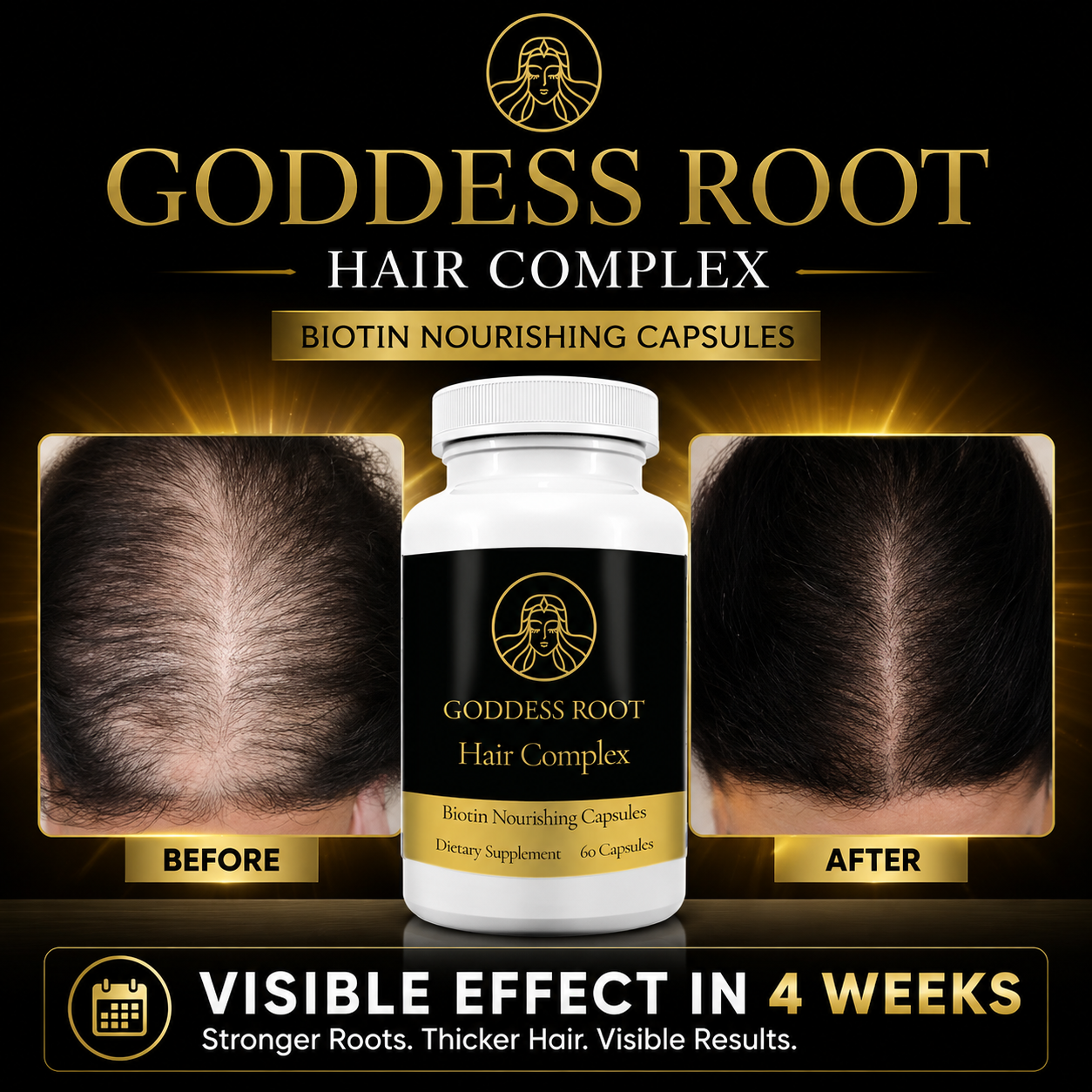 Goddess Root Hair Complex Capsules
