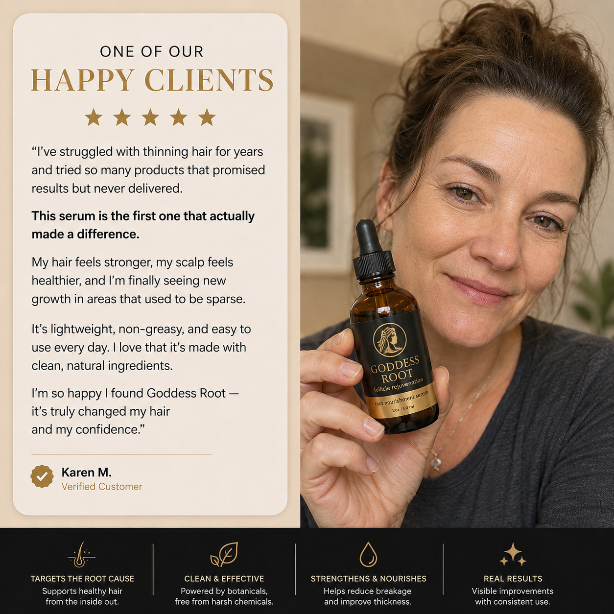 Goddess Root Hair Growth Serum