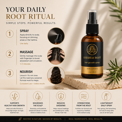 Goddess Root Rosemary Spray