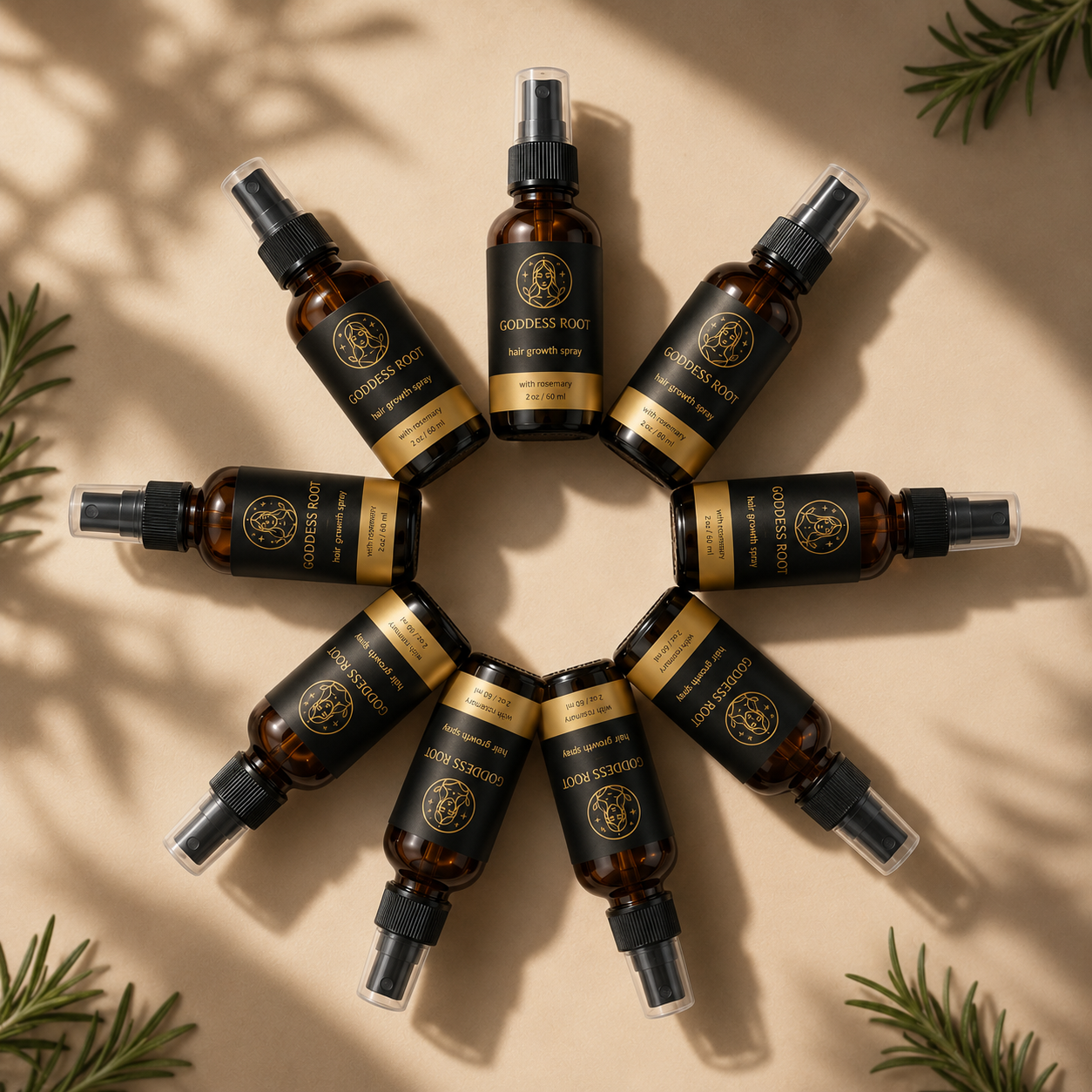 Goddess Root Rosemary Spray